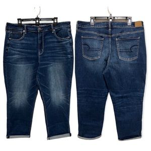 American Eagle Hi Rise Tomgirl Jeans Size 20